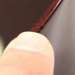 Composite Acoustics GX Wine Burst Narrow Neck. Demo Model With Warranty. Paint Chip. image 2