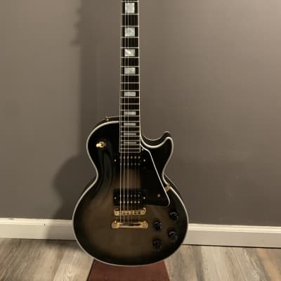 Gibson Les Paul VOS Custom 2022 Black Maple Burst Mod Shop Exclusive image 2