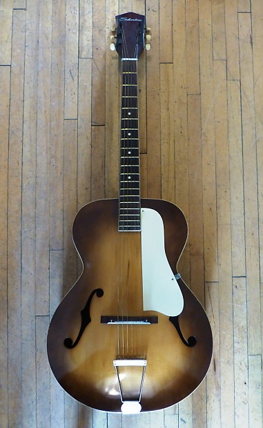 1950s silvertone top acoustic guitar