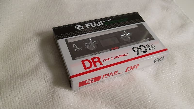 1 Early 80's Fuji DR-90 90 Super Ferric Type I Cassette Tapes 90 Mins Sealed #003 image 1