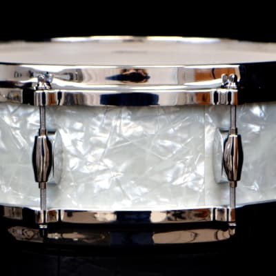 Gretsch 20/12/13/4.5x14" Birdland Drum Set - White Marine Pearl image 9