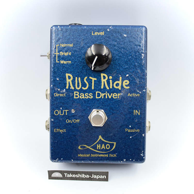 HAO Rust Ride Bass Driver Guitar Effect Pedal 0306RK0754