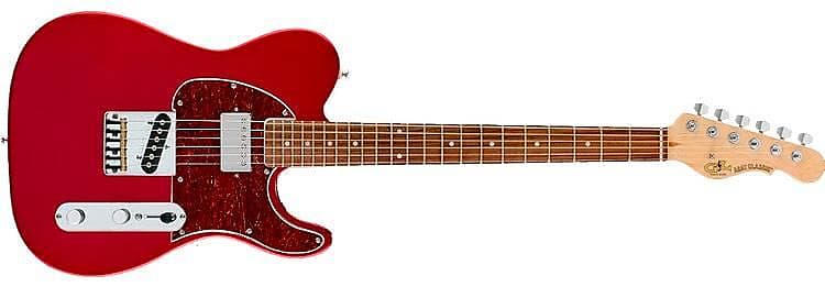 G&L ASAT Classic Bluesboy Candy Apple Red - chitarra elettrica stile Telecaster rossa image 1