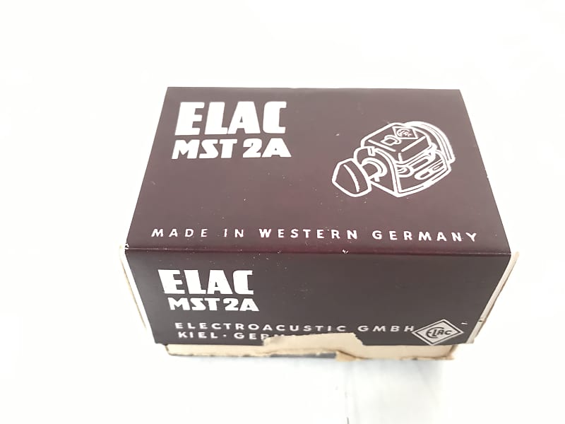 NOS Brand New ELAC Miratwin MST-2A Mono Cartridge Triple Play  			
