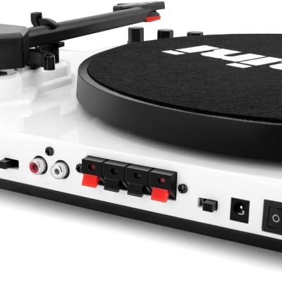 Gemini TT-900 Vinyl Record Player Turntable w/Bluetooth+Dual Speakers TT-900BW image 3