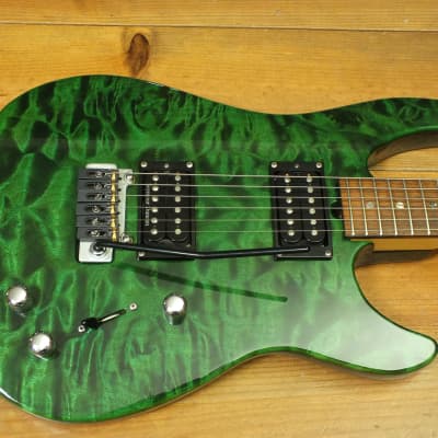 Brian Moore C 55 P Piezo Quilted Green USA 1998 image 5