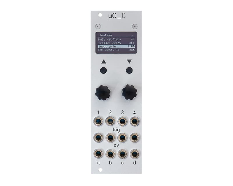 Michigan Synth Works uO_C Micro Ornament and Crime - Silver