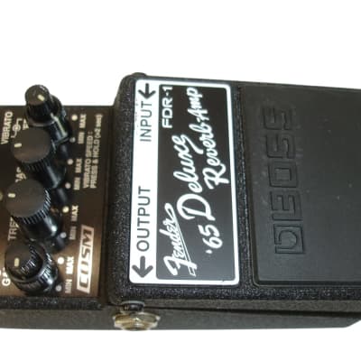 Boss FDR-1 Fender '65 Deluxe Reverb Amp Pedal | Reverb Boss FDR-1 Fender '65 Deluxe Reverb Amp Pedal | Reverb