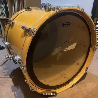 Sonor Bass Drum Yellow Gloss image 2