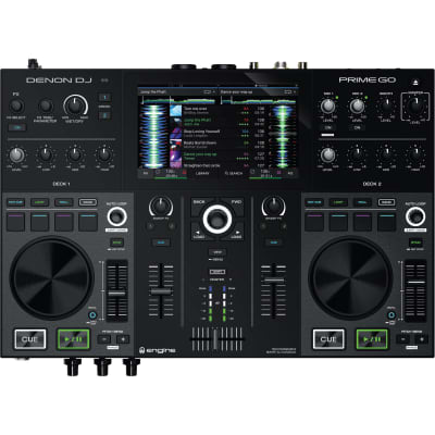 Denon PRIME GO Standalone 2-Deck Rechargeable Smart DJ Console w/ Touchscreen image 2