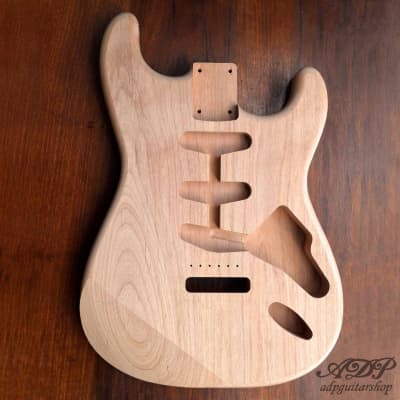 CNC Finish Alder 2Pc Stratocaster Body, not sanded for sale