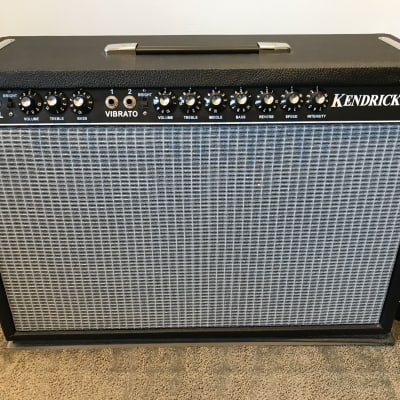 Kendrick Super Dooper Lite 2x10 Combo w/Reverb 2017 Black image 1