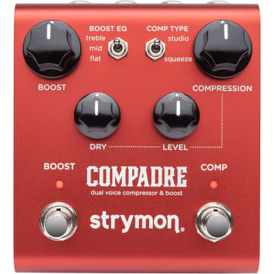 Strymon Compadre Dual Voice Compressor and Boost Pedal image 1