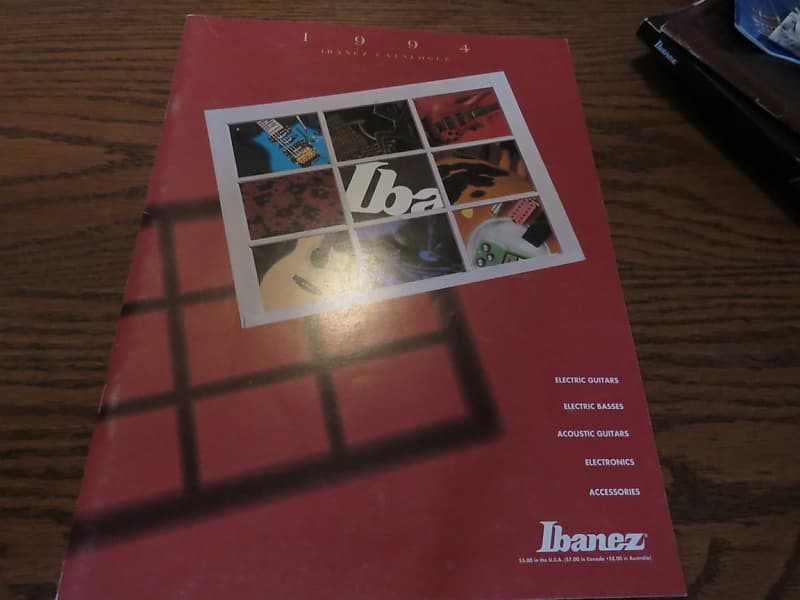 Ibanez Catalog 1994 Reverb