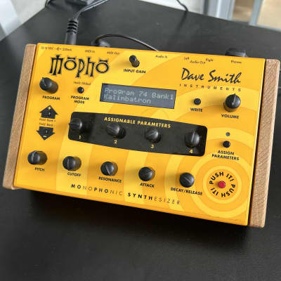 Dave Smith Instruments Mopho Desktop Monophonic Synthesizer 2008 - 2016 - Yellow