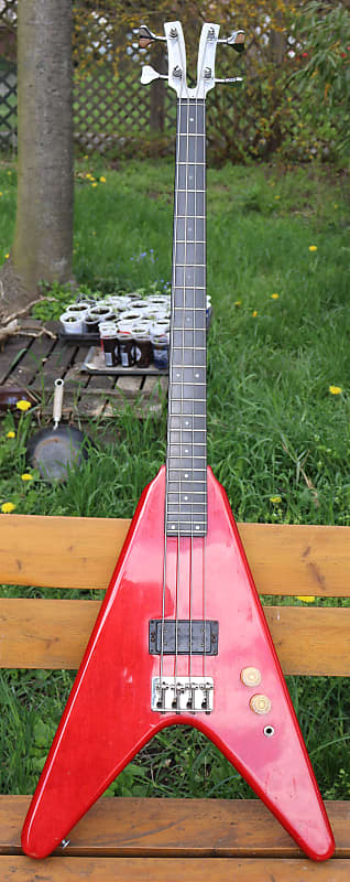 Kramer Vanguard Aluminium Bass about 1981 - Reddish image 1