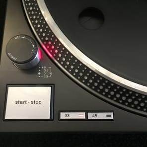 Technics SL-1200MK2 2008 Black w/ Ortofon Concorde Night Club