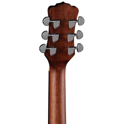 Luna Wabi Sabi Acoustic Electric Guitar Solid Spruce Top Natural WABI E FOLK image 6