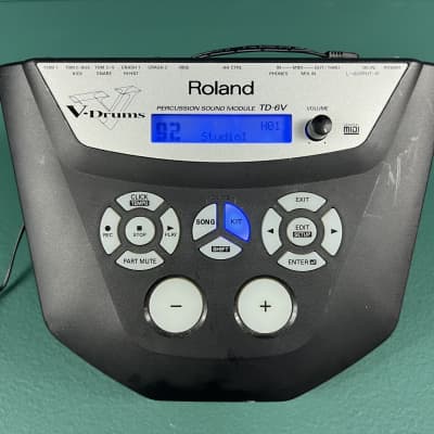 Roland TD-6V Drum Sound Module + Mount 2003 - 2008 - Black