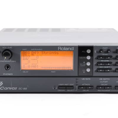 Roland SC-155 Sound Canvas MIDI Sound Module | Reverb
