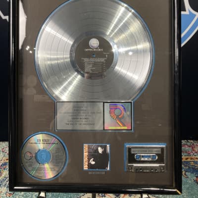 Stan Lynch Don Henley, RIAA, The End of Innocence, Multi-Platinum Record (#2) image 2