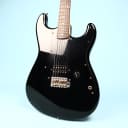 1986 Fender Squier Contemporary Stratocaster ST-331 Gloss Black Electric Guitar 1 Humbucker