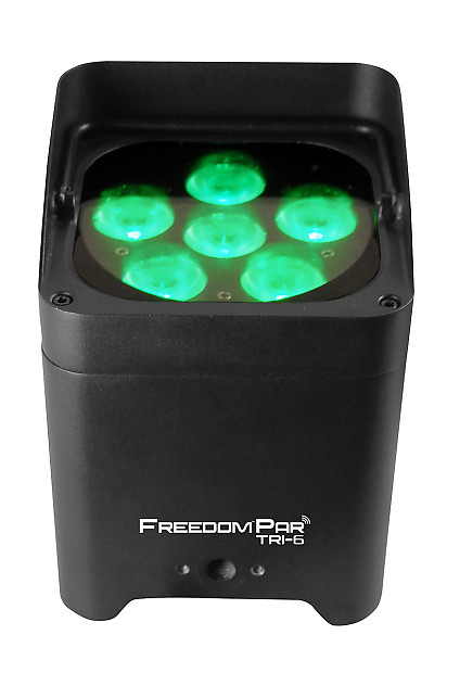 Chauvet Freedom Par Tri-6 RGB Wireless LED Light image 1