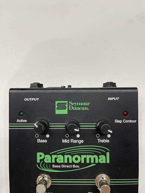 Seymour Duncan SFX-06 Paranormal Bass Direct Box - Zikinf