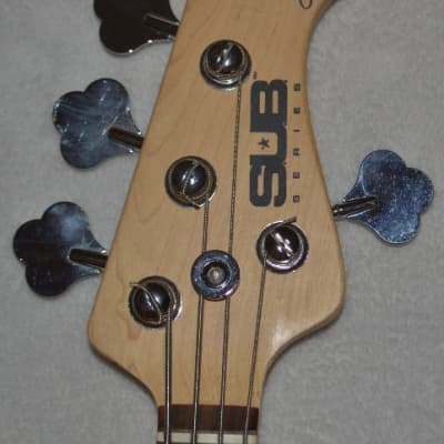 Sterling Sterling by Music Man S.U.B. StingRay Bass 2015 Rosewood Fingerboard Electric  Walnut Stain Black Pickguard image 4
