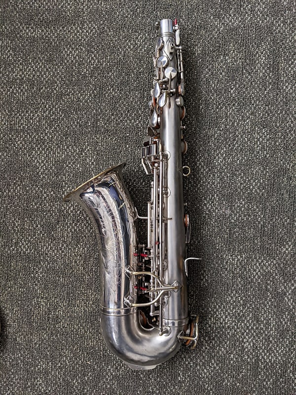 King Voll-True II 1934 - Silver Plated Alto Sax Saxophone