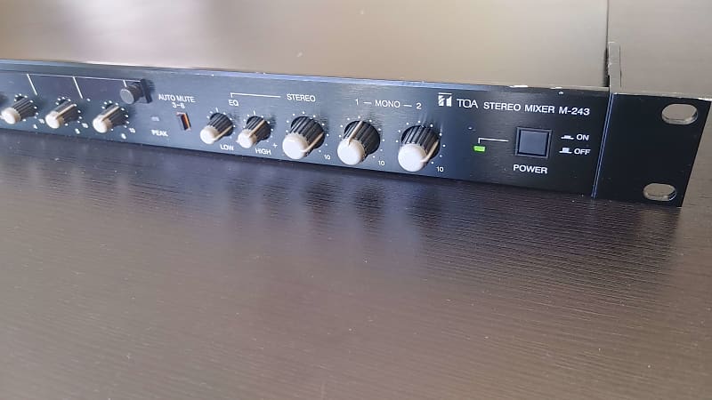 TOA M-243 Stereo Mixer- Made in Japan! | Reverb