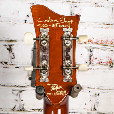 Hofner - Custom Shop Violin Bass, Gold Top - Made In Germany - w/OHSC - xT004 - USED image 6