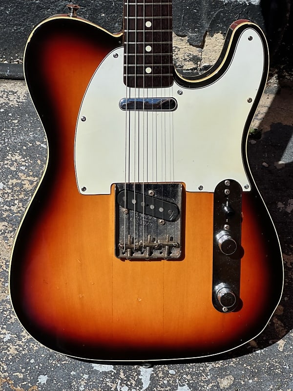 Fender Telecaster Custom '62 Reissue 1987 - very rare in the USA this MIJ Sunburst Tele Custom is the Boss ! image 1