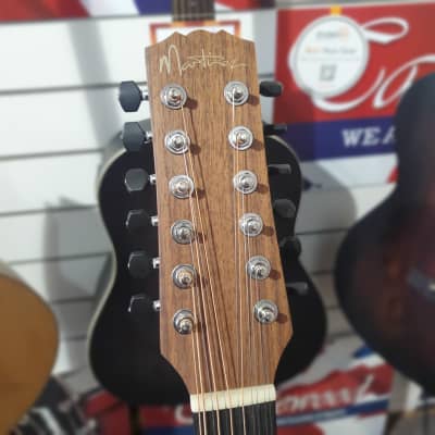 Martinez Natural Series Solid Mahogany Top 12 String Acoustic Electric Guitar - R.R.P $599 image 6