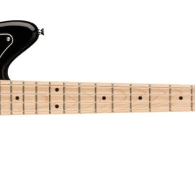 Fender Squier Affinity Jaguar Bass H - Black w/ Maple Fingerboard image 3
