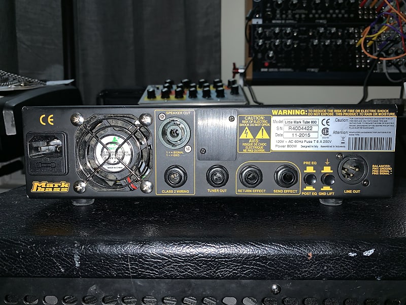 Markbass Little Mark Tube 800 For Parts | Reverb