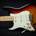 Fender American Professional Stratocaster Maple Fretboard Lefty 2018 3-Color Sunburst Case & Tags