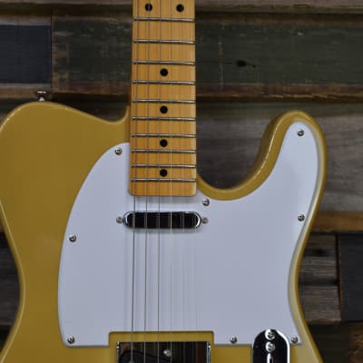 SX Vintage Series VET50 Tele Style Electric Guitar - Butterscotch Blonde image 3