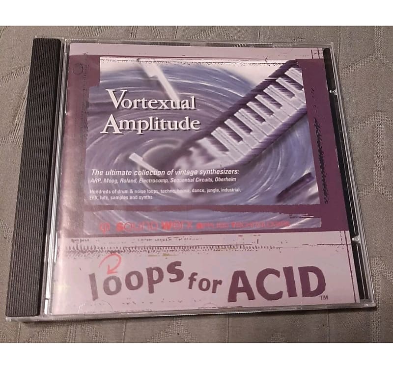 Loops for Acid - Vortexual Amplitude - Sampling CD image 1