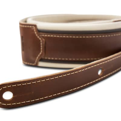 Taylor Renaissance Strap (400 Series), Medium Brown Leather, 2.5" image 2