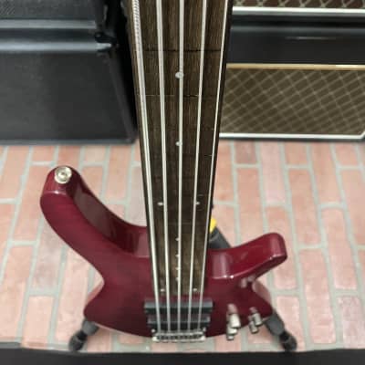 Ibanez SRA505 5 String Bass Fretless Conversion image 12