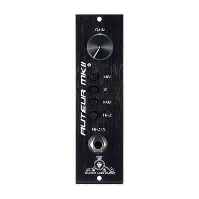 Black Lion Audio Auteur MKII 500 Series Microphone Preamp [B-STOCK]