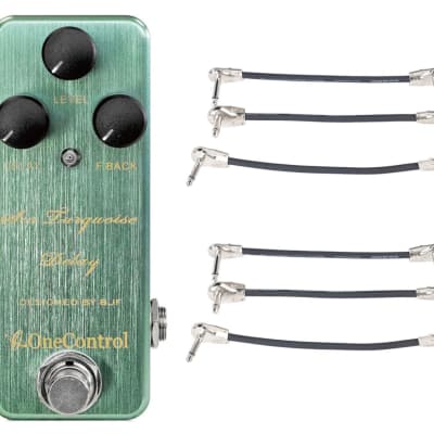 Reverb.com listing, price, conditions, and images for one-control-sea-turquoise-delay