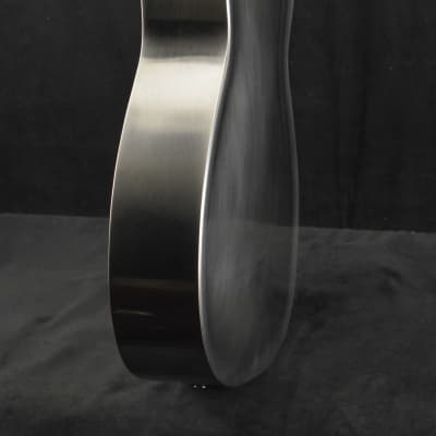 National NRP Steel 14-Fret Resonator Rubbed Finish with Sieve Hole Coverplate image 4
