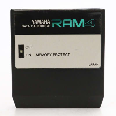 Yamaha RAM4 Memory Data Cartridge for DX7 #46497 image 1