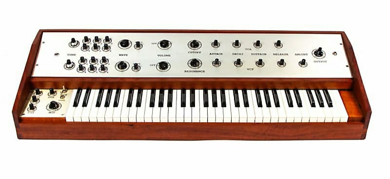 One of a kind custom, 6 Voice Analog Polysynth w/ discrete  copies of Minimoog Osc & Filters! image 1