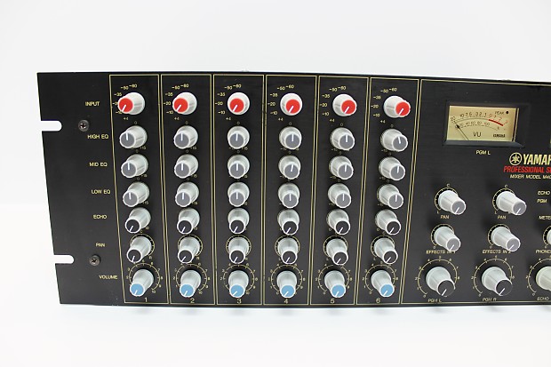 YAMAHA ヤマハ M406 ラックマウントミキサー 6ch 名機 YAMAHA M406 6chラックマウントミキサー - メルカリ