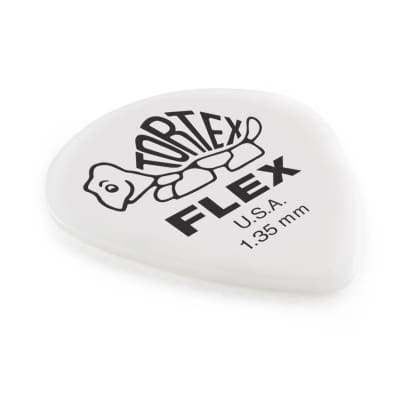 Dunlop  466R1.35 TORTEX® FLEX™ Jazz III XL Guitar Picks 72 Picks image 2