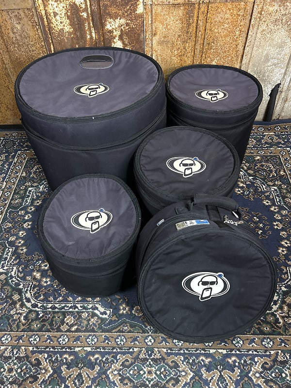 Protection Racket Drum Bags 5pc (used) Reverb