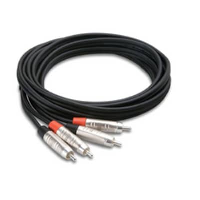 Hosa HRR-015x2 Pro Dual Cable RCA to RCA 15ft image 2